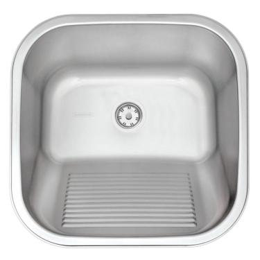 Imagem de Tanque De Encaixe Para Embutir Hera 25l Em Aço Inox Acetinado 40x40 - Tramontina 94403107