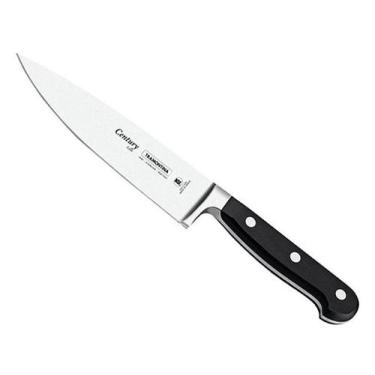 Imagem de Faca Chef Tramontina Century Com Lâmina Em Aço Inox E Cabo De Policarb
