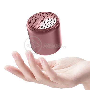 Imagem de Mini Caixa De Som Wireless Speaker Potente Bluetooth Rosa