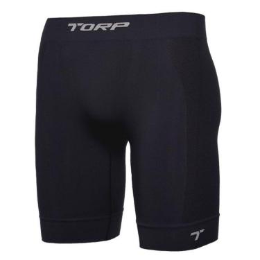 Imagem de Bermuda térmica sem costura anti assadura e alta compressão - Prata - EG-Masculino