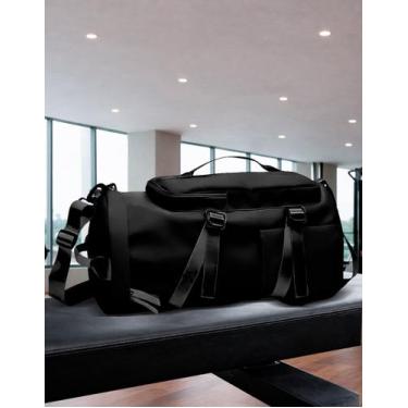 Imagem de Bolsa Feminina Transversal Que Vira Mochila De Costas Mala Viagem Acad