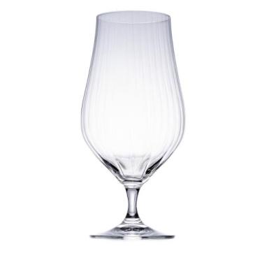 Imagem de Jogo 6 taças cerveja Tulipa Optic cristal 540ml -Bohemia, 3 meses por 