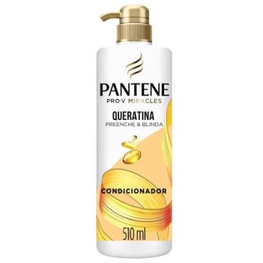 Imagem de Condicionador Pantene Queratina Preenche & Blinda 510ml, 510ml