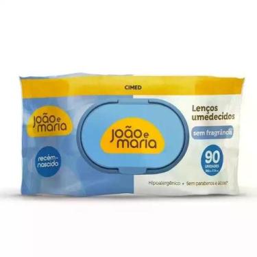 Imagem de Lenço Umedecido João E Maria sem Fragrância Cimed 90 Unidades