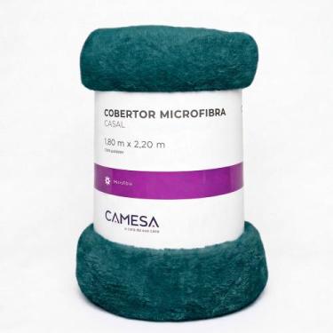 Imagem de Cobertor de Casal Manta em Microfibra Antialérgico 1,8x2,2m Camesa, Tu