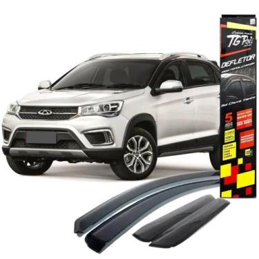 Imagem de Calha de Chuva Defletor Tiggo 2 4 Portas Tg.Poli (34.001)