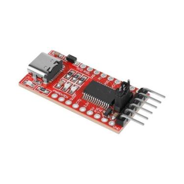 Imagem de Módulo Adaptador Serial USB Para TTL 3.3V 5.5V FT232RL FTDI Para Ardui