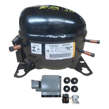 Imagem de Motor Compressor Embraco 1.4 Geladeira Freezer Emr80hlr 127v