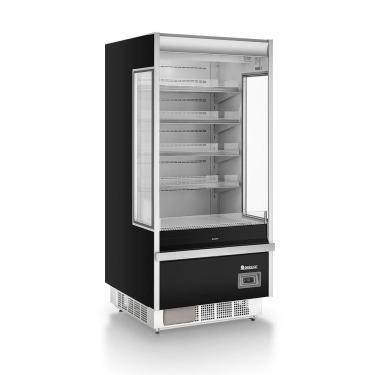 Imagem de Expositor Vertical Aberto Gsto900 Preto Gelopar 220V
