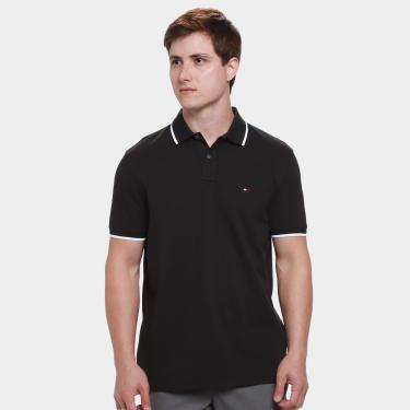 Imagem de Camisa Polo Tommy Hilfiger Piqué Undercollar Masculina-Masculino