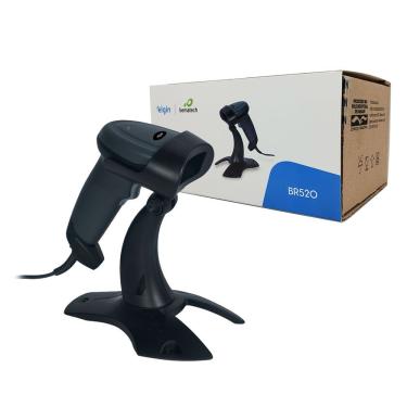 Imagem de Leitor De Código De Barras Bematech Br-520, Tecnologia Area Imager, Cmos, 1d/2d - 46br520ckd00