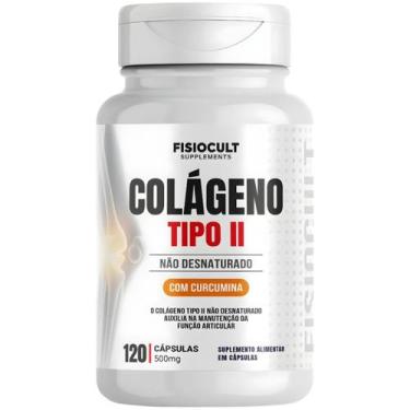 Imagem de Colágeno Tipo II Não Desnaturado 500mg Vitamina K2 D3 e Silício 120 Cá