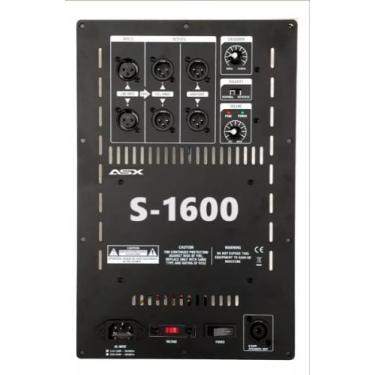 Imagem de Amplificador Para Sub Ativador 1600w Classe D Asx Pro Audio