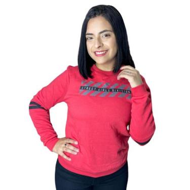 Imagem de Blusa De Frio Moletom Casaco Feminina Sem Capuz Premium - Anj Modas, P