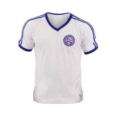 Imagem de Camiseta Bahia Retrô 1988 Masculina - RetrôMania, Branco, GG