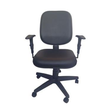 Imagem de Cadeira Escritório Diretor Slin material sintético Ergonômica NR17 Rec