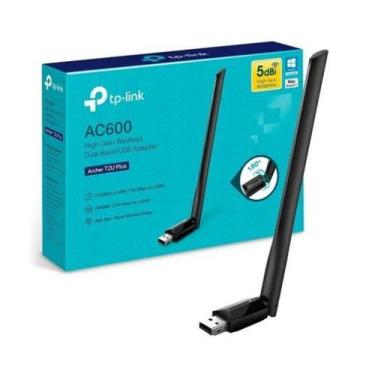 Imagem de Adaptador Wireless TP-Link USB 2.0 AC600 Archer T2U Plus