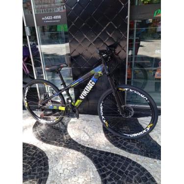 Imagem de Bicicleta Aro 26 Vikingx 21 Marchas Freio Disco C/ Suspensão