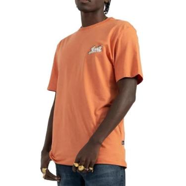 Imagem de Camiseta Lost Have A Lost Day SM25 Masculina Coral Biarritz, GG, Laran