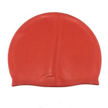Imagem de Touca de Natação em Silicone Clean Floty Cores Especiais, Vermelho