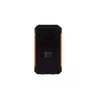 Imagem de Carregador Portátil Power Bank 8000mAh LED 2PPr/Laranja 6012641 - Maxp