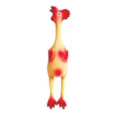 Imagem de Brinquedo Frango de Latéx Mordedor para Cães Chalesco