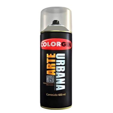 Imagem de Tinta Spray 400ml Arte Urbana Colorgin Alta Cobertura, Fumê