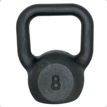 Imagem de Kettlebell de Ferro Fundido - 8 Kg - 2M FITNESS