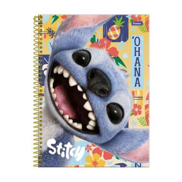 Imagem de CADERNO 10 Materias160FLS FORONI STITCH MOVIE -, Amarelo