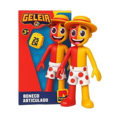 Imagem de Boneco Vinil Articulado Geleia 25 cm Algazarra 1415