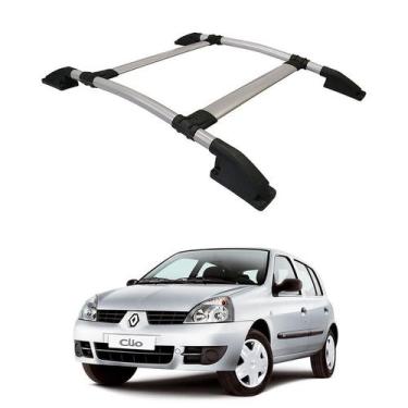 Imagem de Rack De Teto Clio 2000 a 2009 2010 2011 2012 2013 2014 Prata - VF