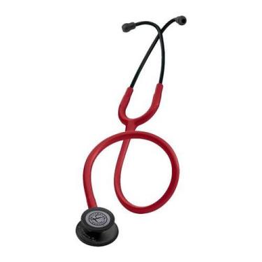 Imagem de Estetoscópio Littmann Classic III Ref. 5868 Vinho/Black - 3m