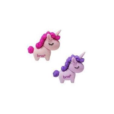 Imagem de BORRACHA MAGIC UNICÓRNIO BRW - Borracha Escolar Divertida, Roxo