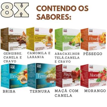 Imagem de Chá em Sachê - Kit com Sabores diversos de Chá - Caixinhas de Chá Vari