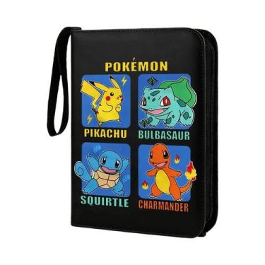 Imagem de Fichário Com Zíper Charizard Pokémon Para 400 Cartas De Jogo, Protetor