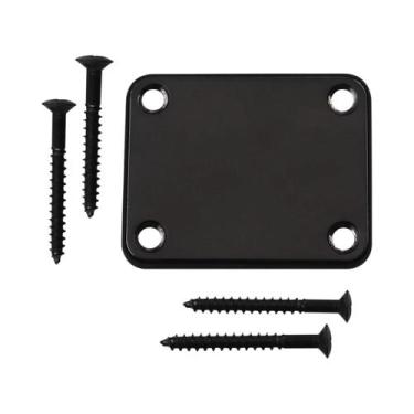 Imagem de Conjunto De Placa De Fixação Para Braço De Contrabaixo E Guitarra Elét