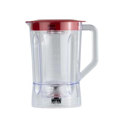 Imagem de 9302 - Copo Compatível Mondial L1000/ Turbo Inox L1200w Cristal (tampa