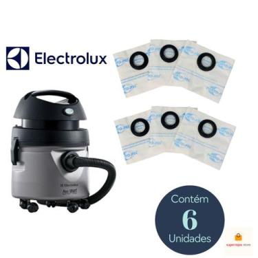 Imagem de Saco Para Aspirador De Pó Electrolux Hidrovac Antigo com 6 Unidades - 