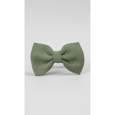 Imagem de Gravata Borboleta Infantil Verde Oliva Premium - Congratulations Store