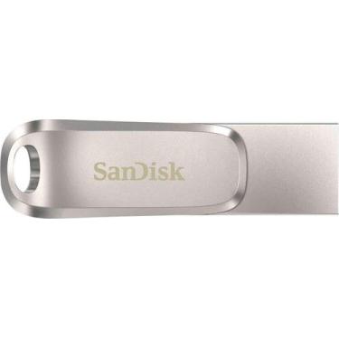 Imagem de Pen Drive SanDisk - Ultra Dual Drive Luxe 256 GB USB 3.1, unidade flas
