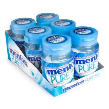 Imagem de Mentos Pote Pure Fresh Mint - 6 Potes Com 28 Unidades