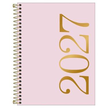 Imagem de Agenda 2027 diária M7 Vanilla 176 folhas Tilibra Cor:Nude, Nude
