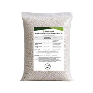Imagem de 2kg Adubo Fertilizante Para Crescimento - Npk 26 05 10 Granulado Uso G