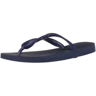 Imagem de Havaianas Women's H. L. Metallic Navy/Navy Rubber Sandal - 10M
