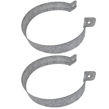 Imagem de 2 Abraçadeiras 12" Polegadas Para Duto Chaminé Churrasqueira
