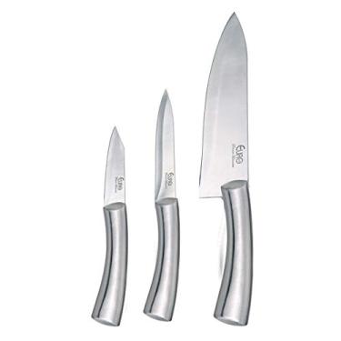 Imagem de Conjunto de Facas 3 Peças Euro Inox