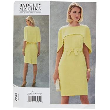 Imagem de Vogue Patterns Vestido pequeno, 14-16-18-20-22, laranja