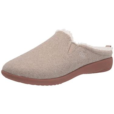 Imagem de Spenco Pantufa feminina Dundee, Aveia, 10 Wide