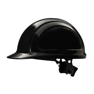Imagem de Honeywell N10R110000 Hard Hat with Ratchet Suspension, Black, Standard (Pack of 12)