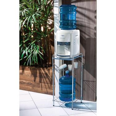 Imagem de Mesa para Bebedouro Desmontável Utimil CR433 em Aço e Arame Cromado